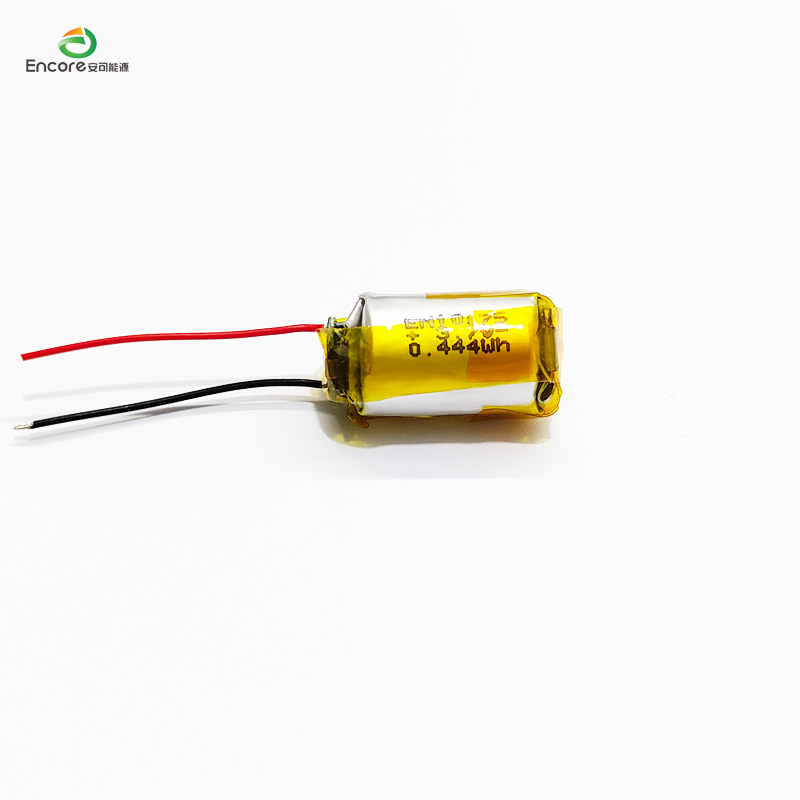 3.7v 120mah लिथियम पॉलिमर बैटरी