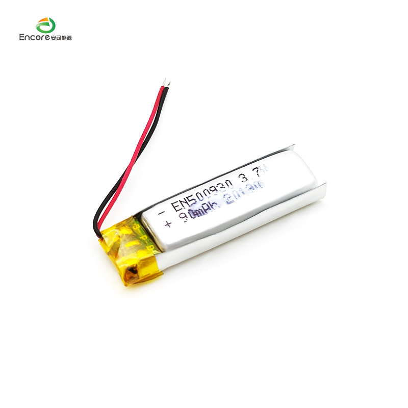 90mah रिचार्जेबल लिथियम पॉलिमर बैटरी